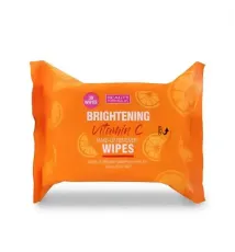 BEAUTY FORMULAS Brightening Vitamin C Makeup Remover wipes-30wipes	